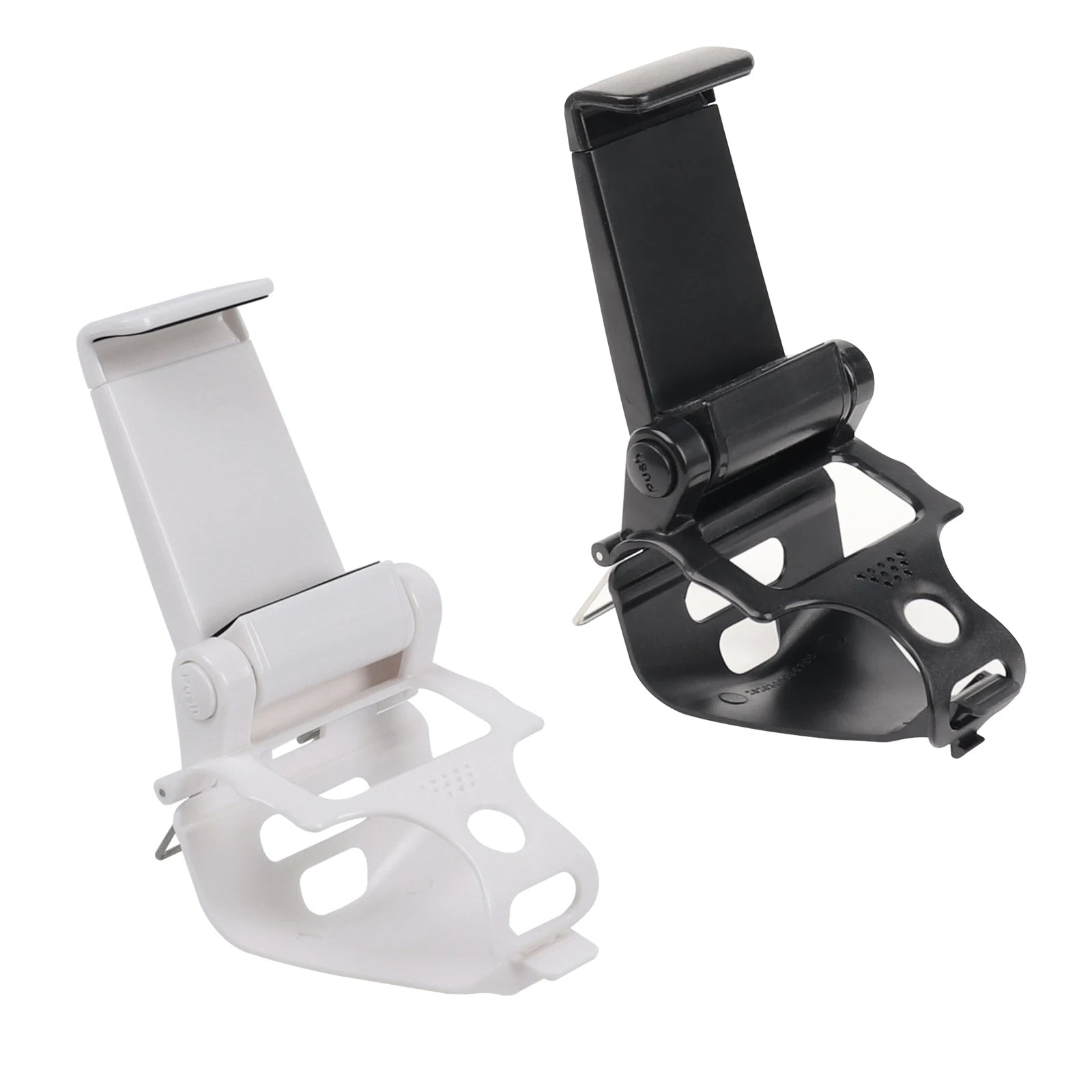 Black Adjustable Gamepad Mount Bracket For PS4 SLIM PRO Joystick Foldable Mobile Phone Stand Clip For PS4 Controller Grip Holder