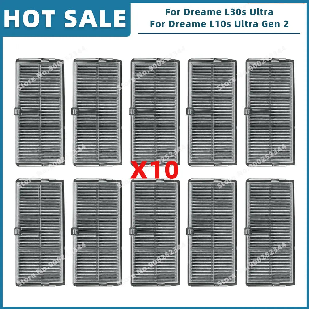 Compatible For Dreame L10s Ultra Gen 2 / L30s Ultra / L30 Pro Ultra Parts Accessories Main Side Brush Filter Mop Cloth Dust Bag