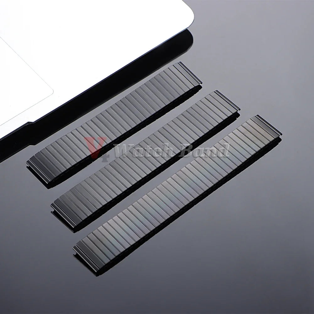 14mm 16mm 18mm 20mm 22mm Stainless Steel Elastic Stretch Strap Watch Band Accessories Bracelet Metal Expansion Strap Wristband