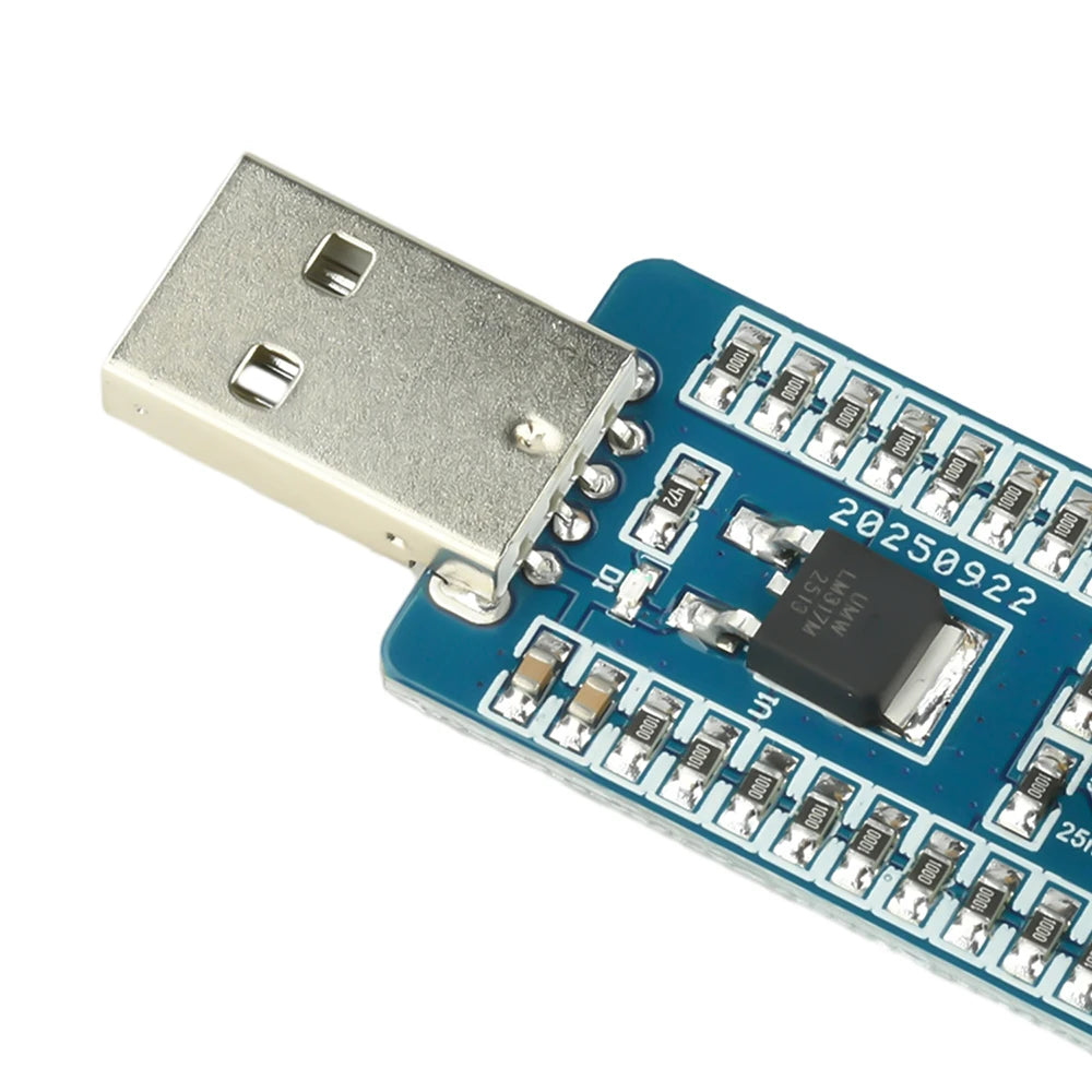 Charging Protection Module USB A Power Bank Virtual Load Anti-Shutdown Module with Switchable Output Current