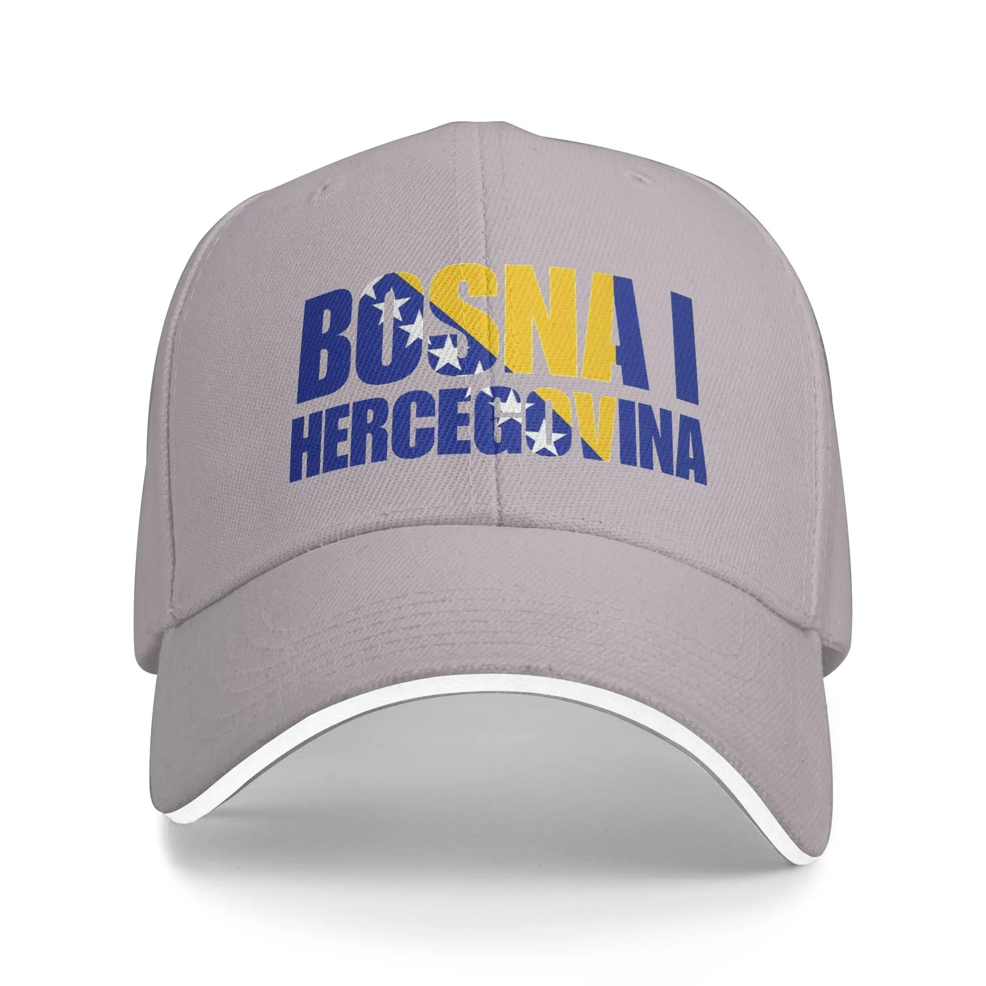Unisex Bosnia and Herzegovina Flag Outdoor Hat  Trucker Cap Casual Baseball Cap Sports Hats