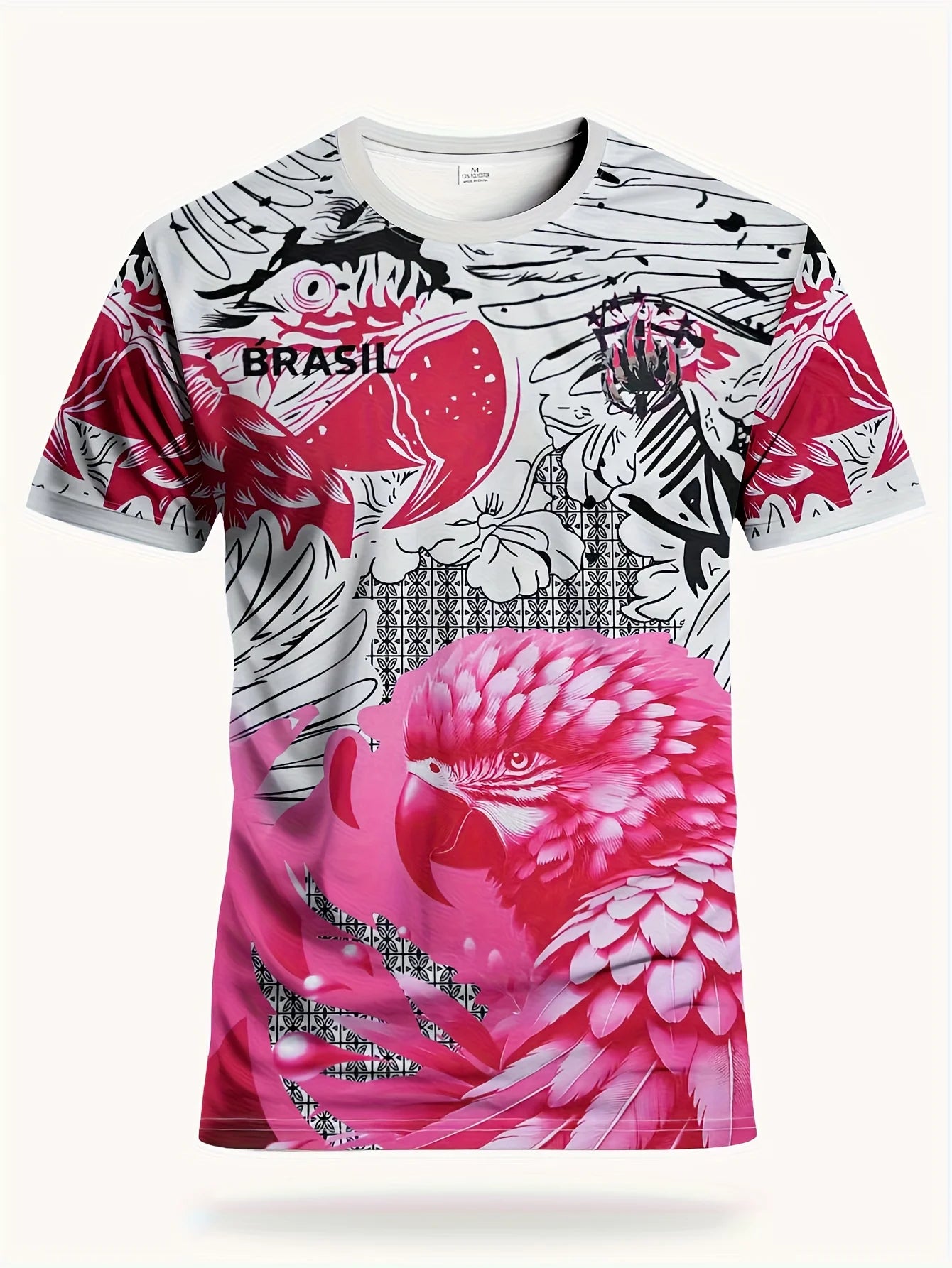 Brazilian Men's Soccer Jersey & Comfortable Round-Neck Sports Top for Rio De Janeiro Youth & Featuring Rio De Janeiro Style And