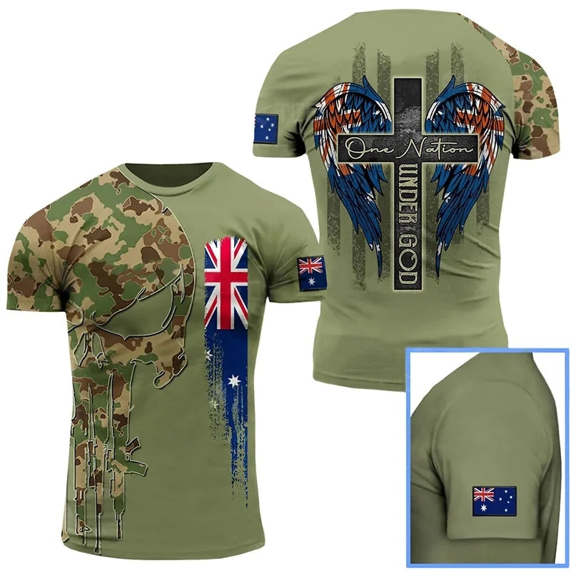 Germany Football Jersey Men Clothing Quick Drying T Shirt 3D Printed Deutsche Eagle Emblem Tops Tee Shirts T-Shirt Short Sleeve