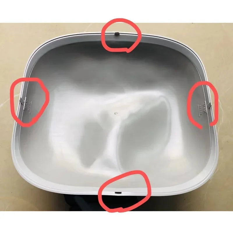 TONEPIE Automatic Cat Litter Box Accessories Bin Door Bottom Capsule Ventilation Screen Filter Mesh Trash Poop Bag LitterTray