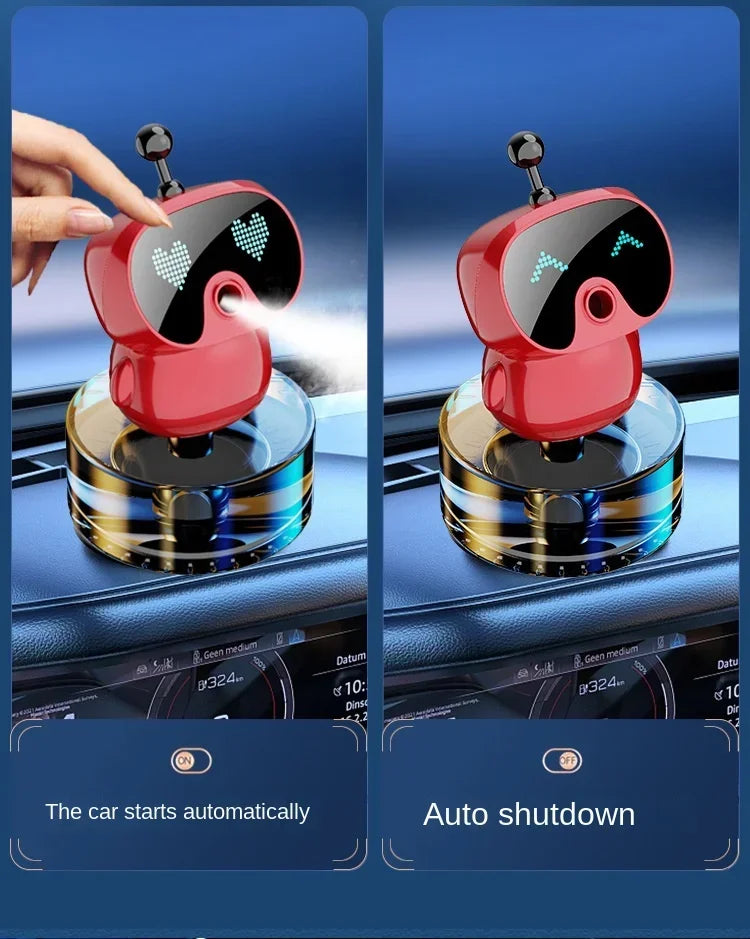 New Car Fragrance Robot Intelligent Aromatherapy Machine Car Perfume Seat High-end Air Purification Aromatherapy Deodorant