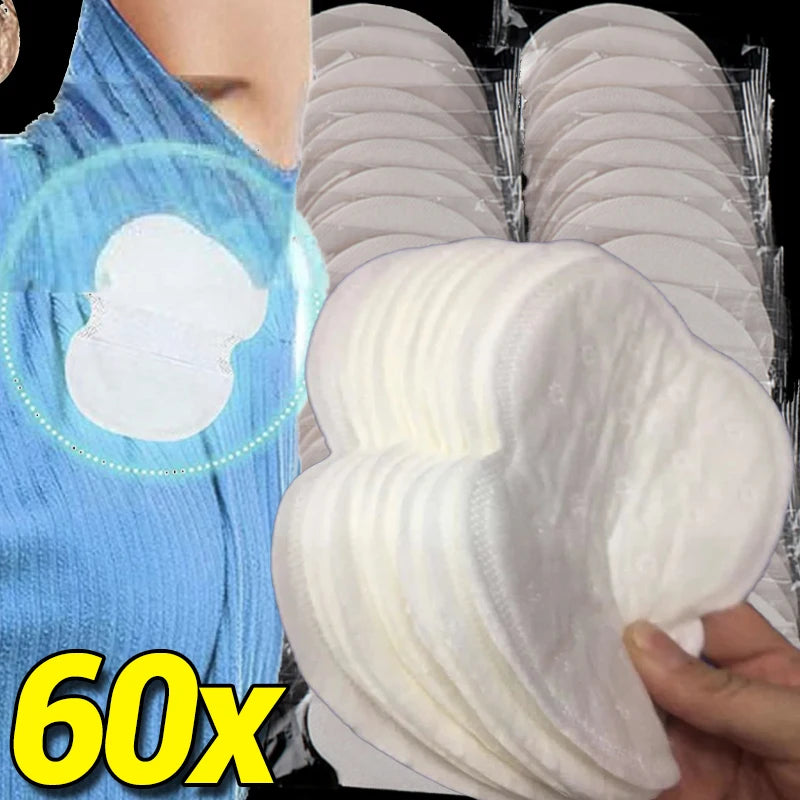 Invisible Underarm Armpit Sweat Pads Disposable Sweat-absorbing Patches Summer Deodorants Breathable Ultra-thin Non-woven Pads