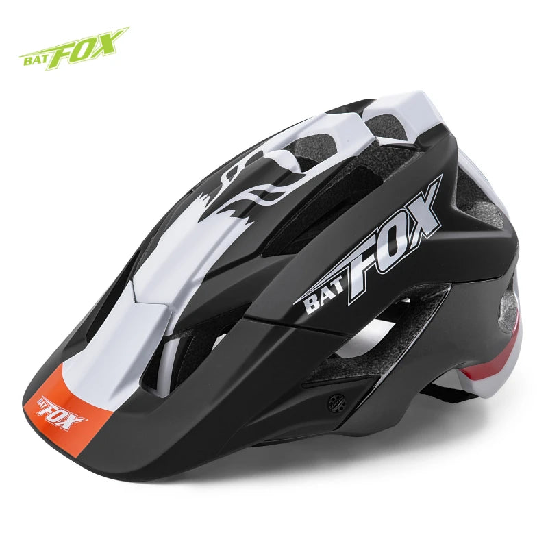 BATFOX 2025 New Mountain Bike Helmet Summer Colorful Cycling Helmet for Adults Youth Men and Women Speed Racing Bicycle Helmets