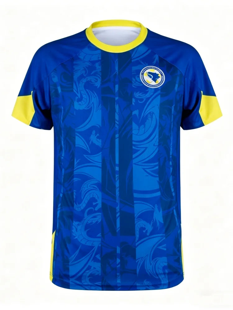 2026 Bosnia and Herzegovina Men's Sports Jersey Crew Neck Family Parent Child T-shirt Quick Drying Breathable Football Training