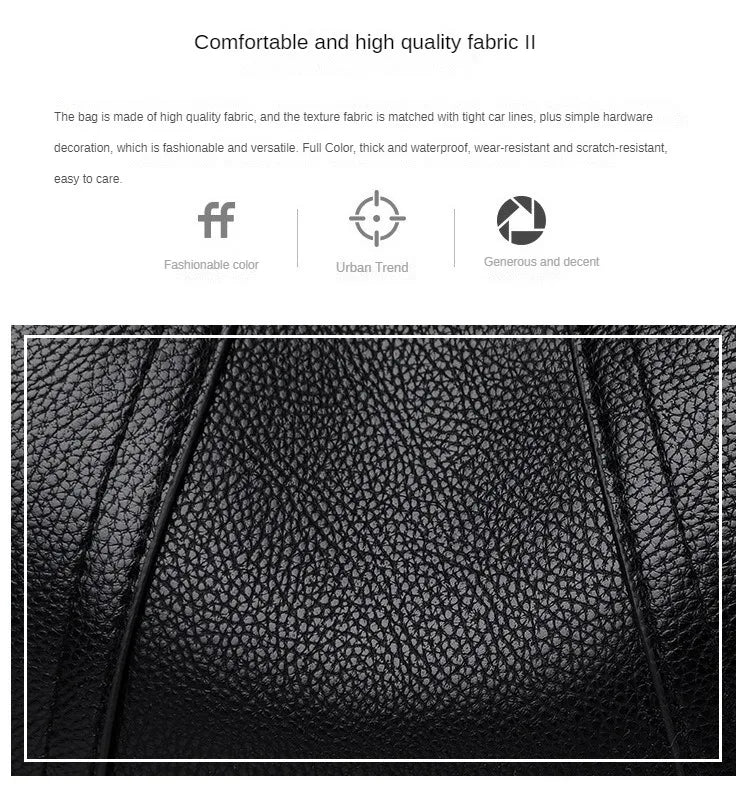 Solid Color Fashionable Rivet Zipper Women's Mobile Phone Bag Simple Soft Leather Shoulder Crossbody Small Square Bag Handbag