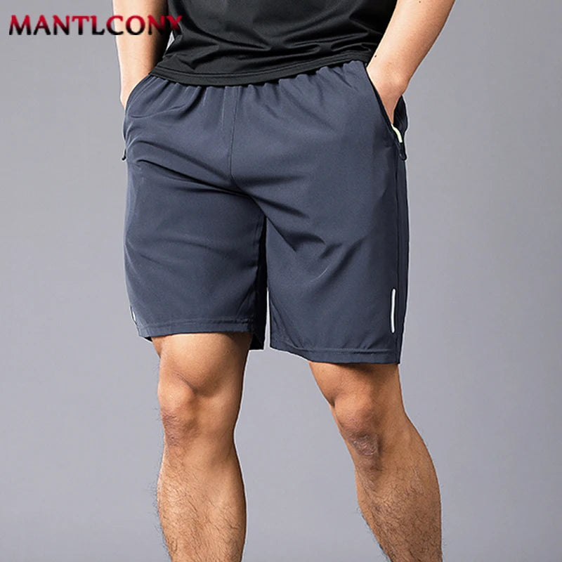Summer Thin Jogging Men's Shorts Quick Dry Shorts Men's Fitness Sports Short Pants Loose Breathable Board Shorts Male XL-XXXL
