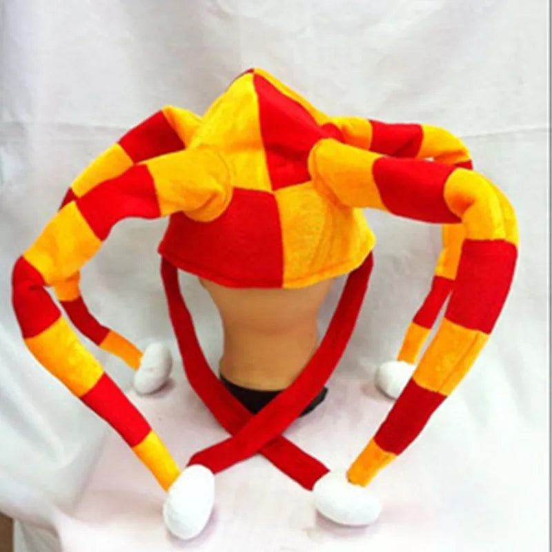 Soccer Carnival Soccer Hat Clown Cap Football Fans Cheer Props for Sports Competition Bar Supplies