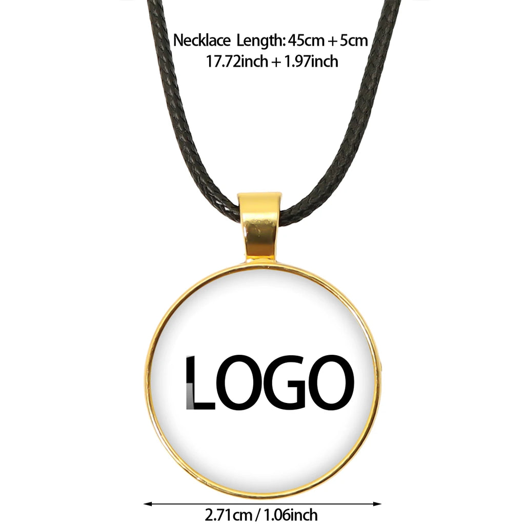 Customized Personalized Photo Pendant Rope Chain Necklace Photo For Your Baby Baby Mom and Dad Grandparents Gift Family Members