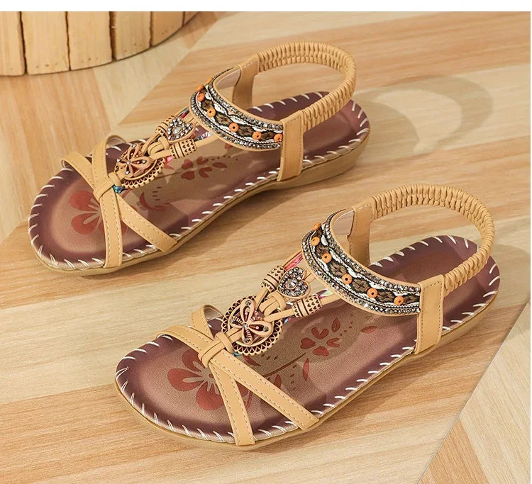2025 New Women's Sandals Summer Sandals for Shoes Woman Colorful Beach Sandalias De Mujer Non-Slip Summer Footwear Women Mujer