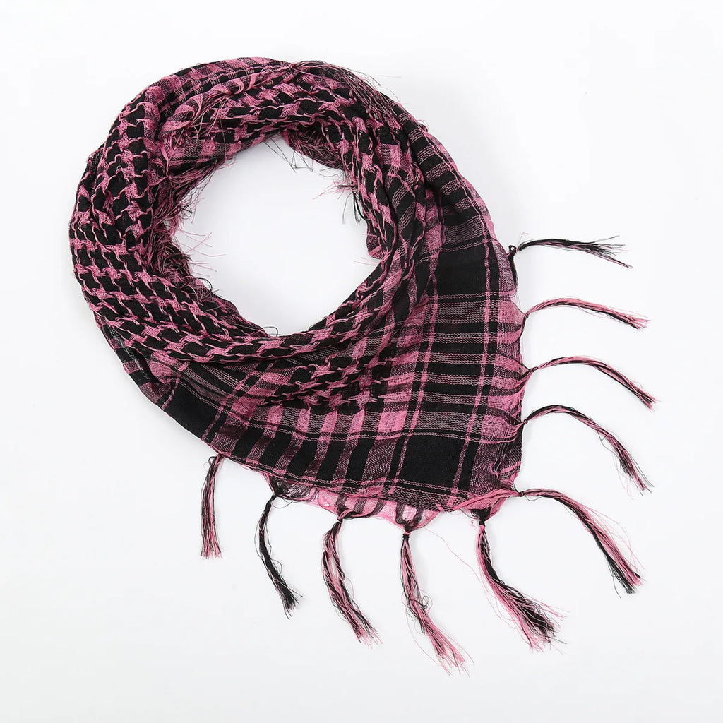 Sports Outdoor Arab Square Scarf Military Enthusiast Tactical Scarf Multi Functional Windproof Sand Proof Warm Neck Headscarf