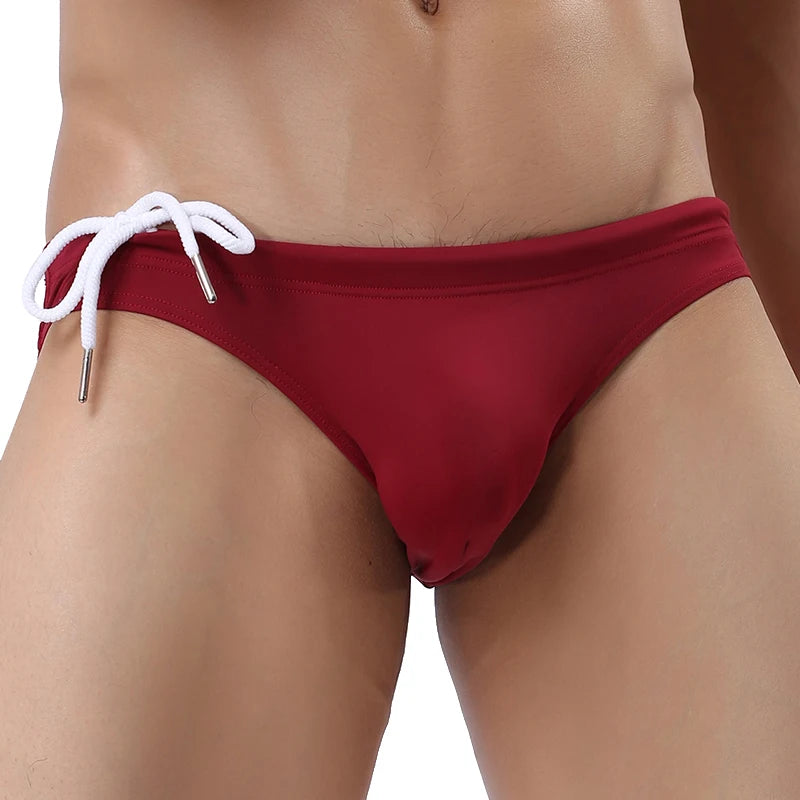 New Board Shorts Swimsuit Sexy Swimwear Men Briefs Swimming Trunks for Bathing Suit Men Beachwear