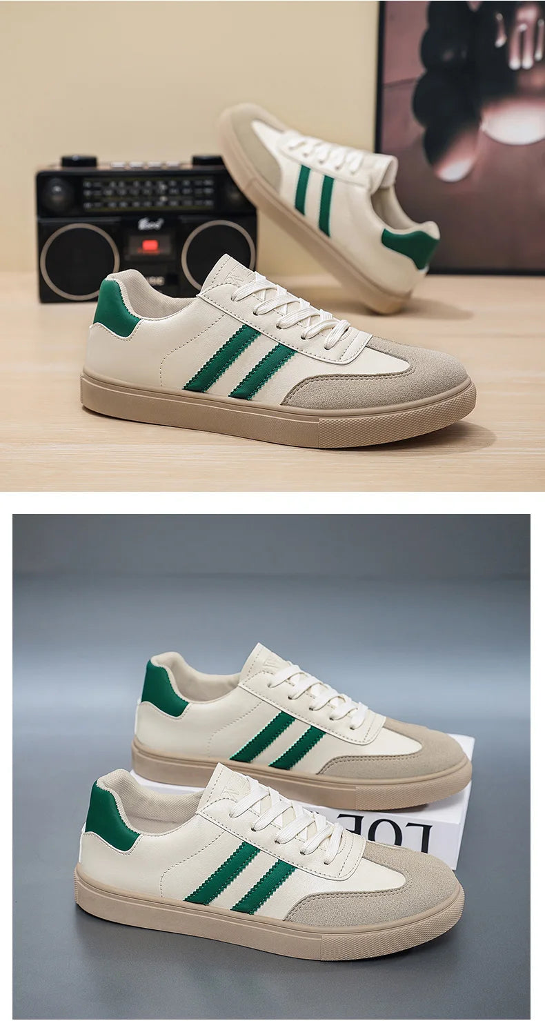 Hot Sale Casual Sneakers Men Classic Design Skateboard Shoes Man Comfy Low-cut Flat Sneakers Outdoor Non-slip Men's Sports Shoes