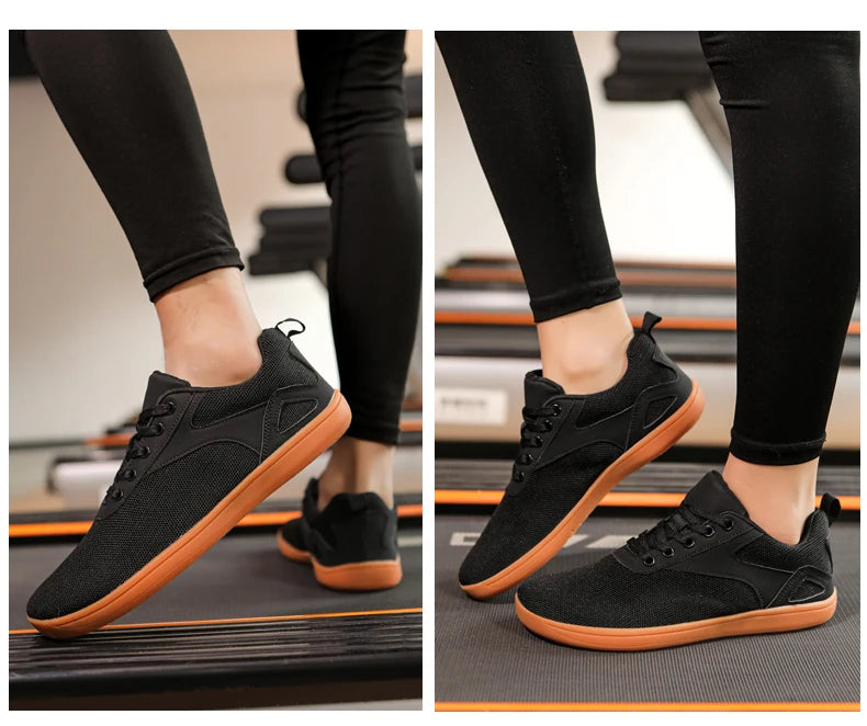 Wide-toed Shoes Men's Fashion Simple Casual Sports Shoes Barefoot Shoes Women's Jogging Shoes Walking Shoes