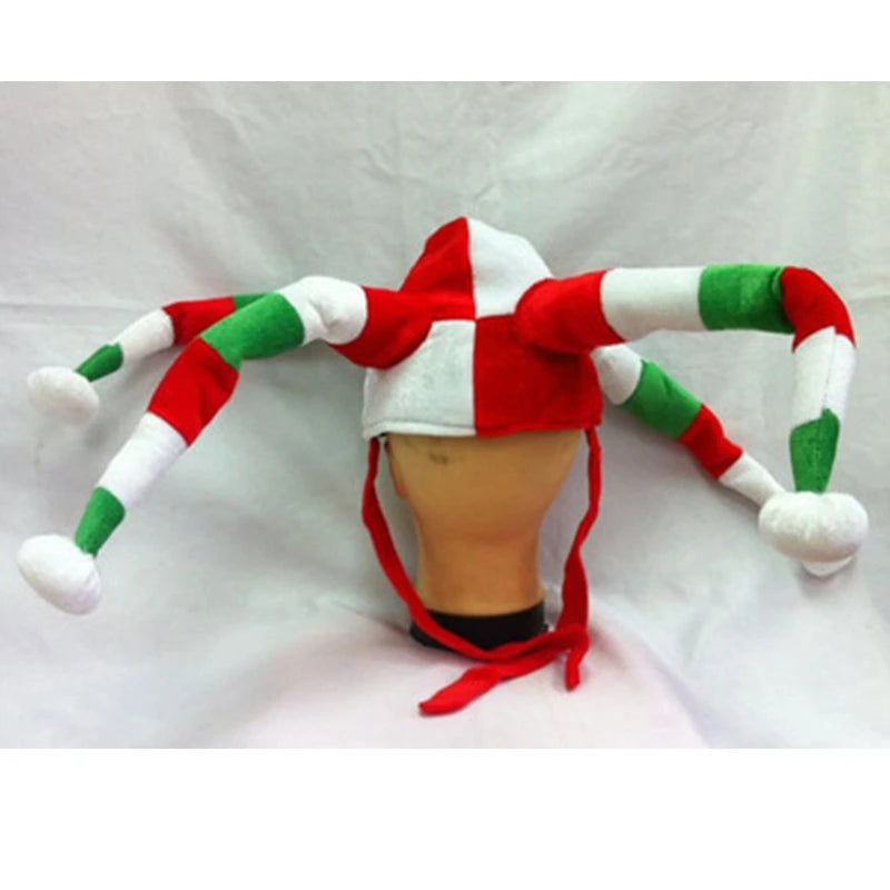 Soccer Carnival Soccer Hat Clown Cap Football Fans Cheer Props for Sports Competition Bar Supplies