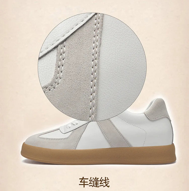 Man Vintage Elevator Shoes Height Increase Insole 8cm Taller Lift Sneakers Shoes Men Leisure Fashion Sports White Shoes