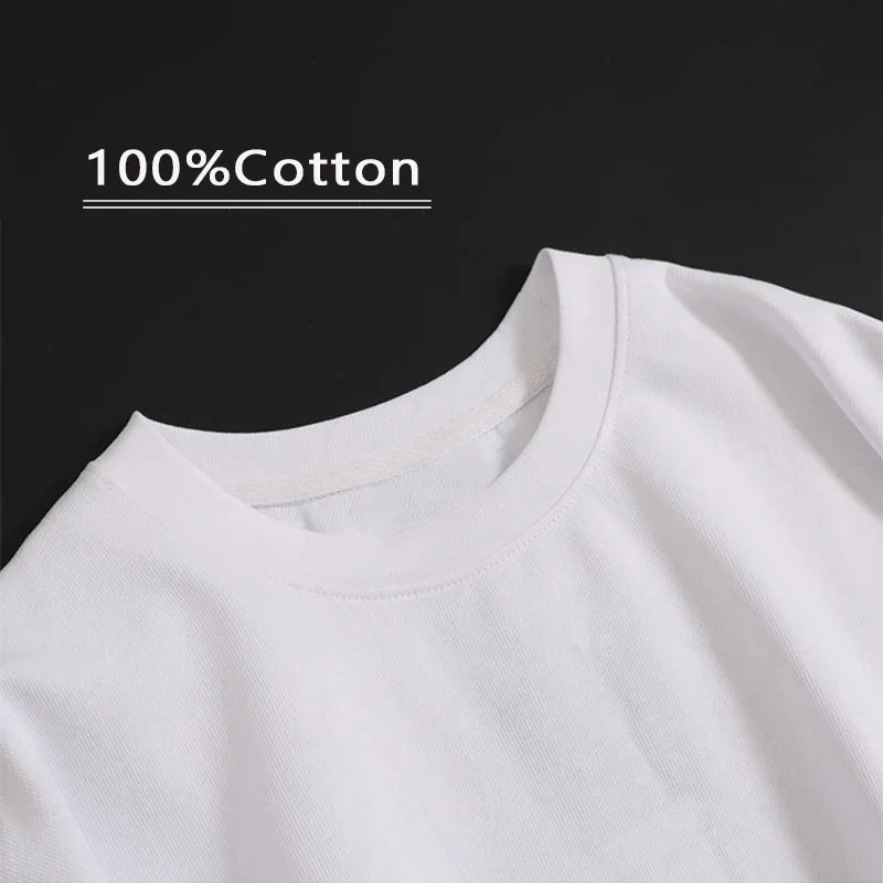 Embroidery Cotton 100% Long-sleeved Men's T Shirt 2025 New Round-collar Solid-color women T-shirt for Male Tshirt Man Tops Tees