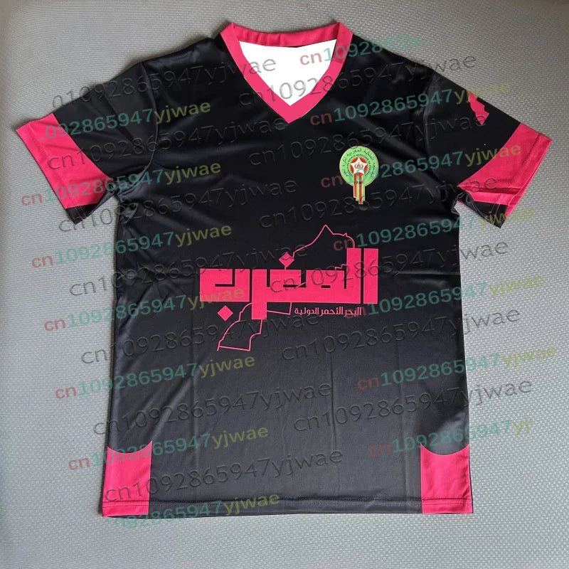 Morocco 2026 Season Football Classic Men's and Women's Jerseys Fan Culture Competition Breathable Quick-drying Soccer T-shirts
