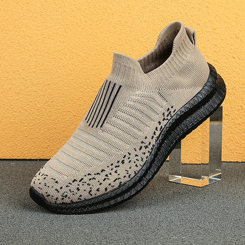 Men Sports Shoes Summer Breathable Casual Socks Shoes Men Pedal Light Sports Running Outdoor Walking Training Tennis Shoes