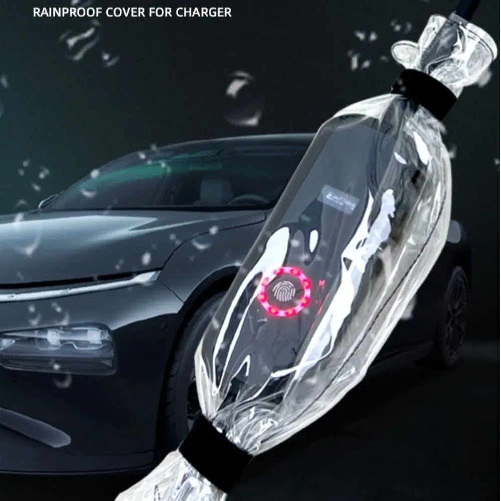 Waterproof Charger Rain Cover Dustproof Electric Car Control Box Waterproof Bag Motor Vehicle Accessaries Plug Protector Outdoor