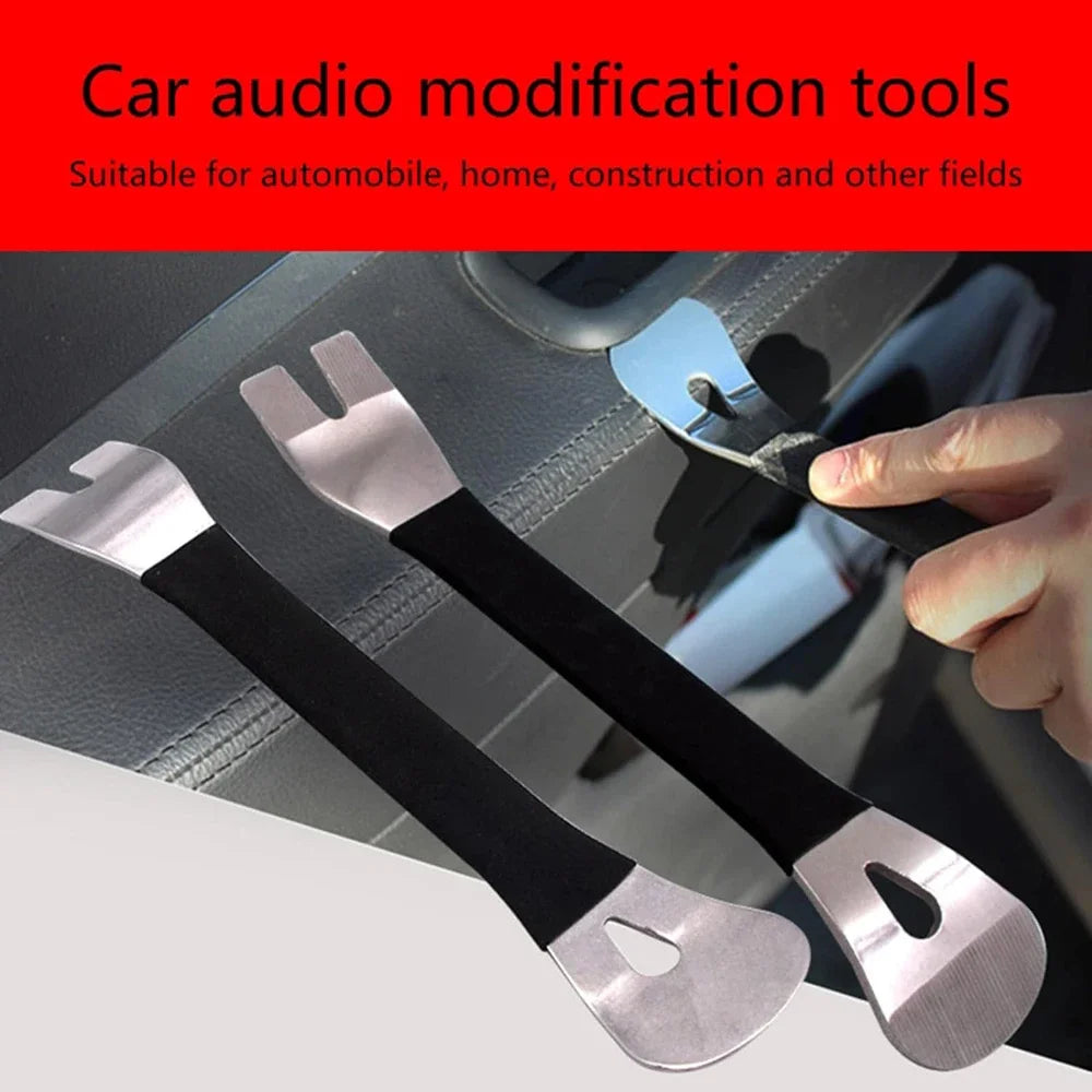 New Car Interior Clip Panel Trim Installation Removal Tool Stainless Steel Pry Plate Conversion Installation Tool