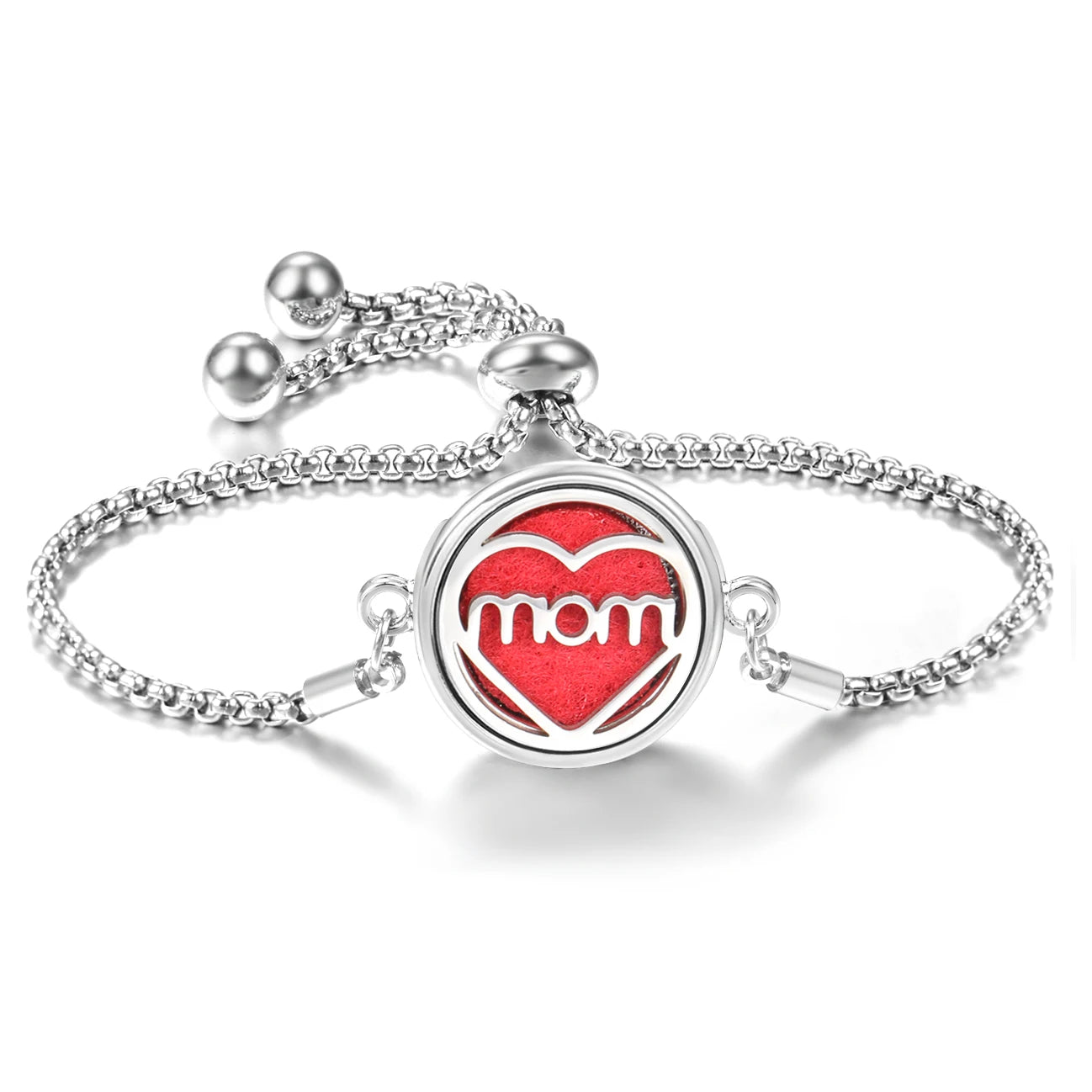 Trendy 20mm Butterfly Insert Pad Aromatherapy Bracelet Stainless Steel Women Essential Oil Diffuser Bangle Support Custom Logo