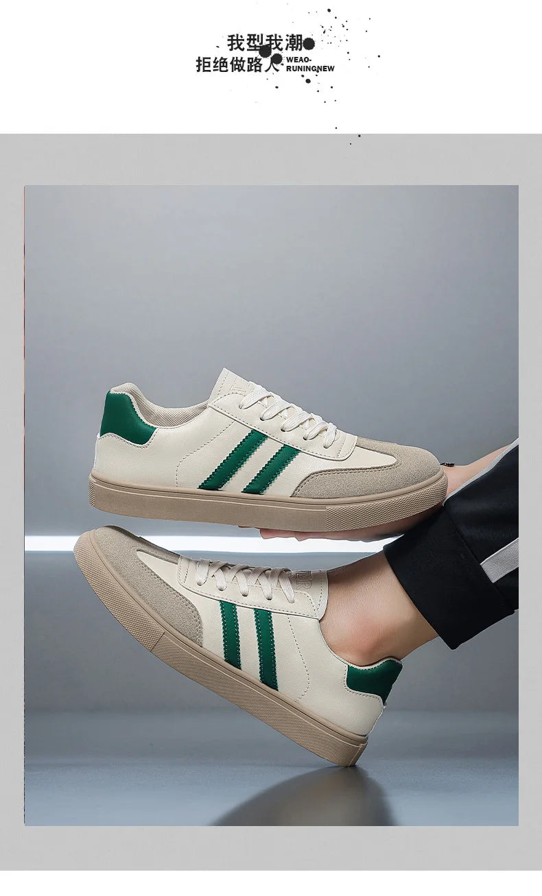 Hot Sale Casual Sneakers Men Classic Design Skateboard Shoes Man Comfy Low-cut Flat Sneakers Outdoor Non-slip Men's Sports Shoes