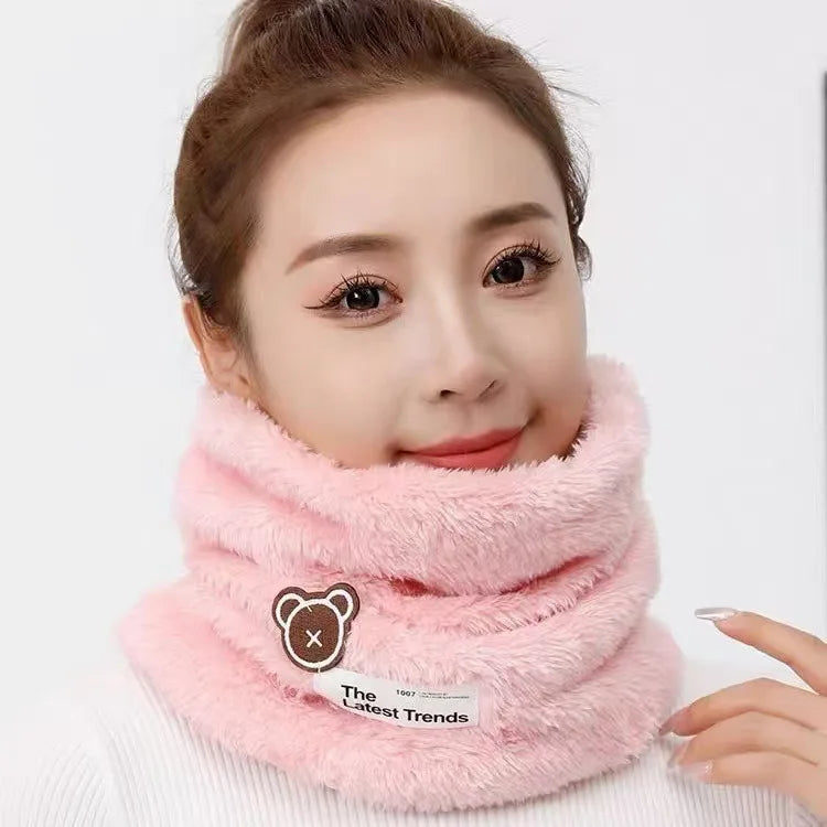 Sports Scarf Knitted Neck Warmer Fashion Soft Women Men Face Cover Winter Skating Running Hiking Thick Cold-proof Collar