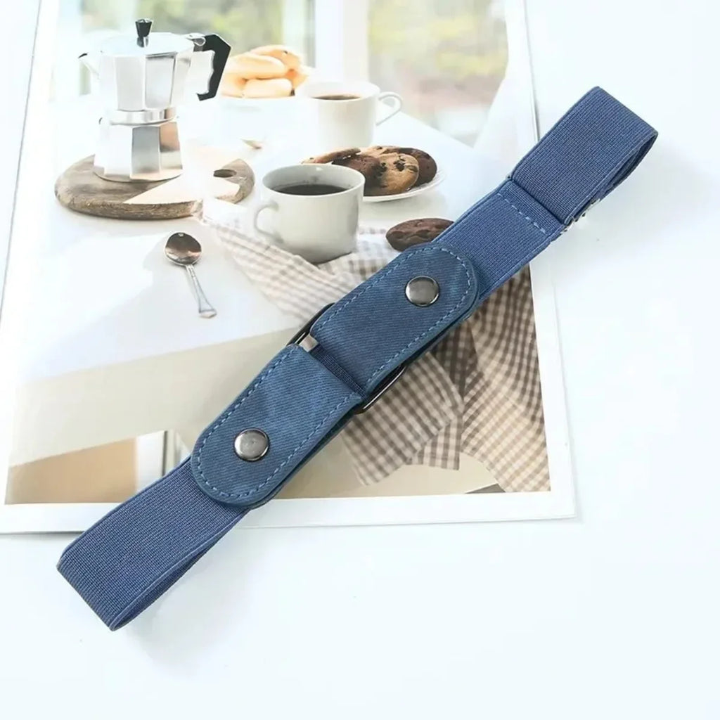 Adjustable Stretch Belt No Buckle Invisible Belt for Women Men Jeans Easy Wear Unisex Elastic Waistband designer belt