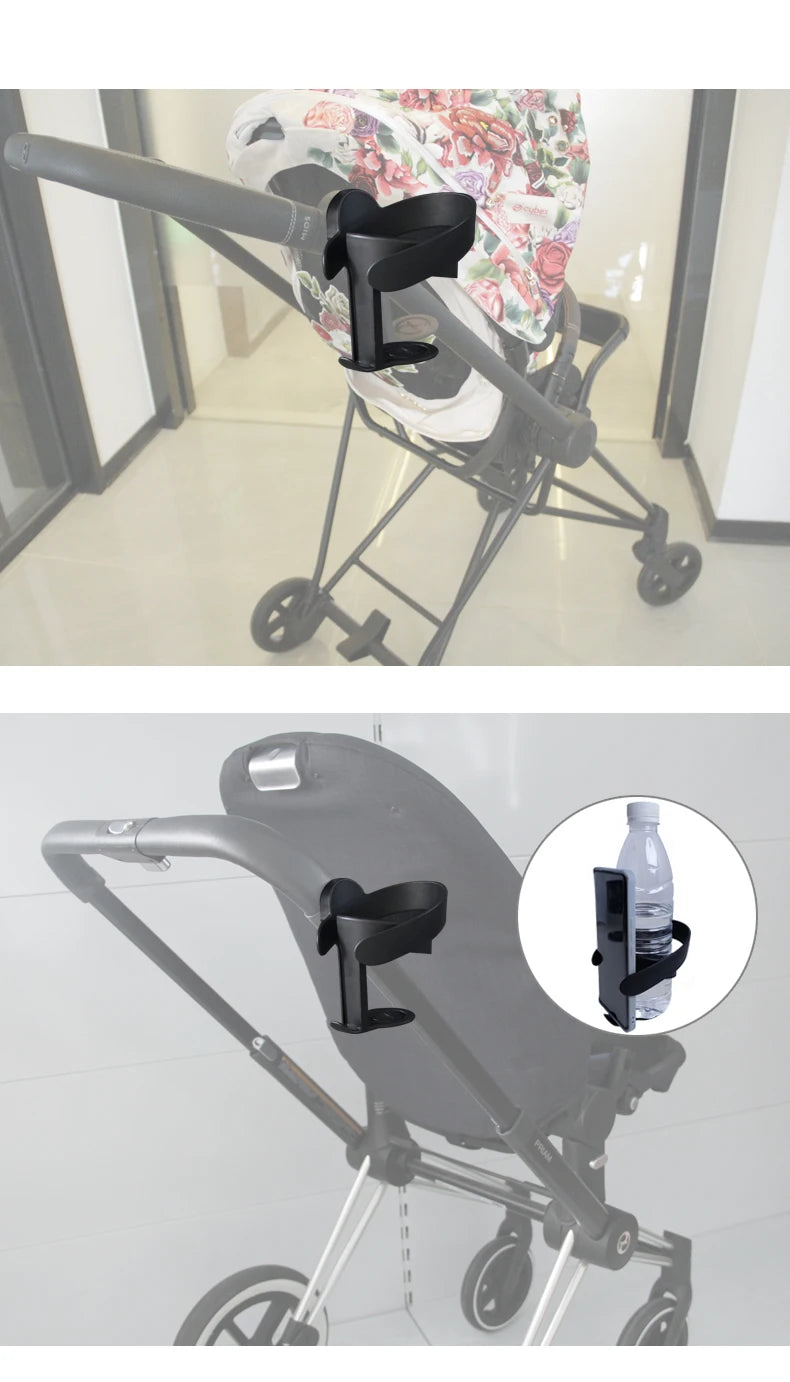 Stroller Cup Holder For Cybex Priam Mios Balios S Eezy Gazelle S Beezy Melio With Mobile Drink Holder Baby Buggy Accessories