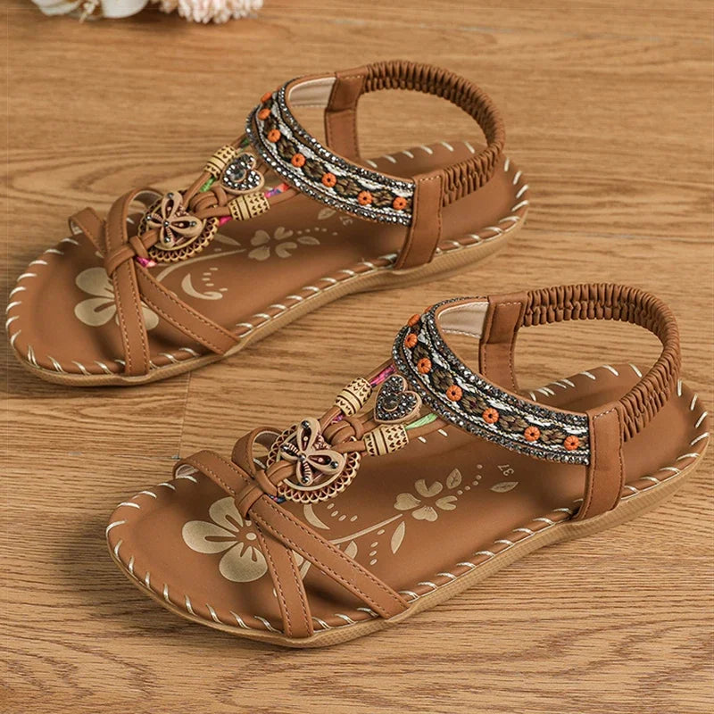 2025 New Women's Sandals Summer Sandals for Shoes Woman Colorful Beach Sandalias De Mujer Non-Slip Summer Footwear Women Mujer
