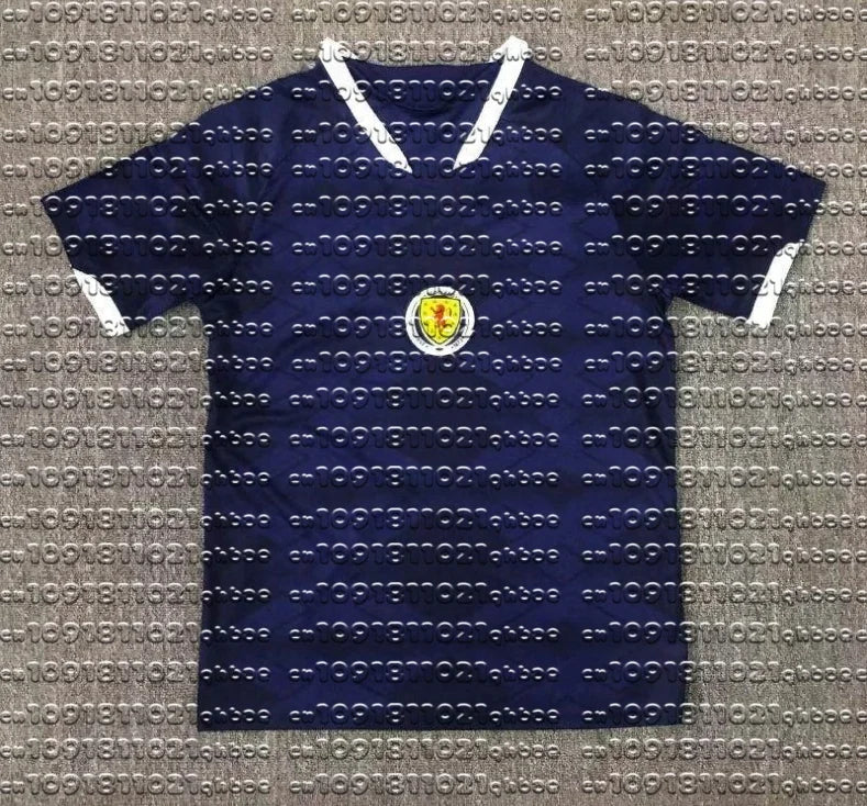 2026 Scotland Daily Exercise Training Soccer Jersey Men's Short Sleeve Football Shirt Fan Version Breathable Sports Uniform