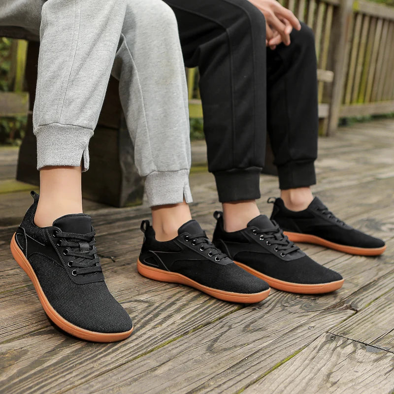 Wide-toed Shoes Men's Fashion Simple Casual Sports Shoes Barefoot Shoes Women's Jogging Shoes Walking Shoes