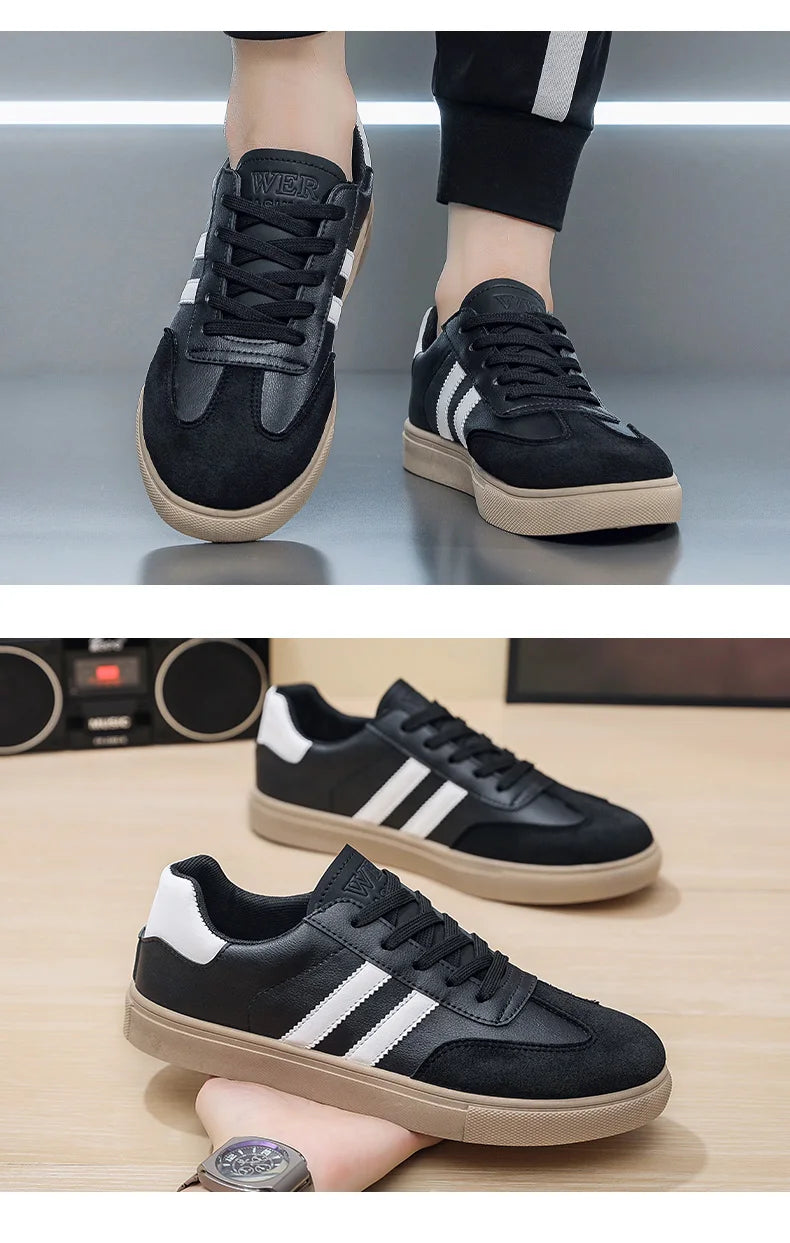 Hot Sale Casual Sneakers Men Classic Design Skateboard Shoes Man Comfy Low-cut Flat Sneakers Outdoor Non-slip Men's Sports Shoes