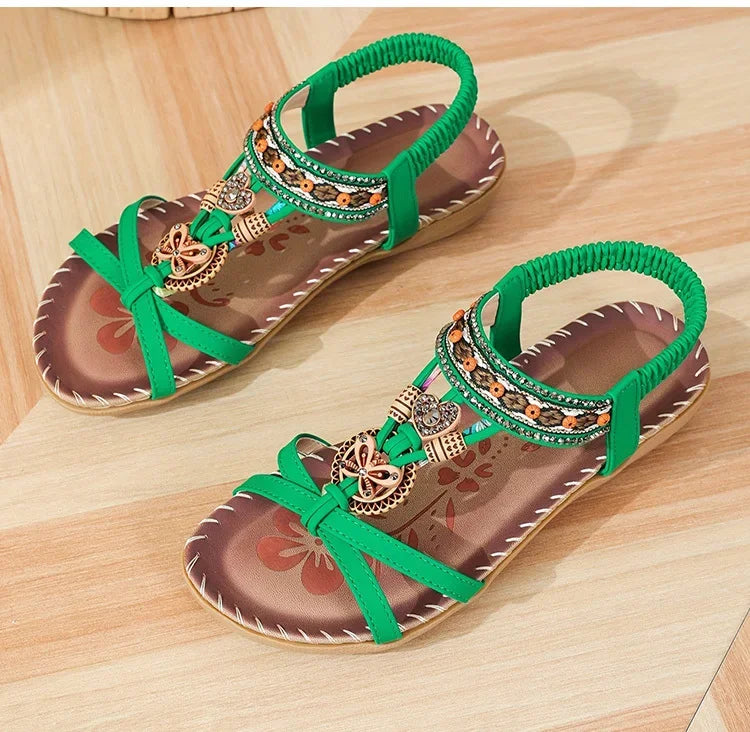 2025 New Women's Sandals Summer Sandals for Shoes Woman Colorful Beach Sandalias De Mujer Non-Slip Summer Footwear Women Mujer