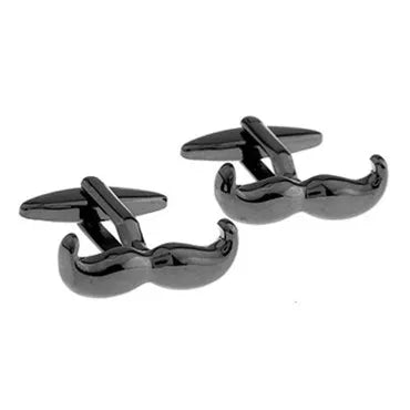 Fashion Gift Cufflink Cuff Link 1 Pair Big Promotion Snowflake Beard Santa Moustache Dad Father's Day Pumpkin