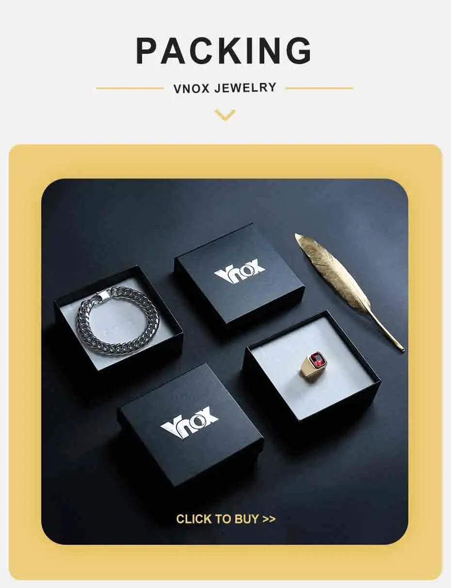 Vnox Beveled Four-Pointed Star Pendant Necklace, Stainless Steel Geometric Collar with Box Chain Gifts for Birthday Father's Day