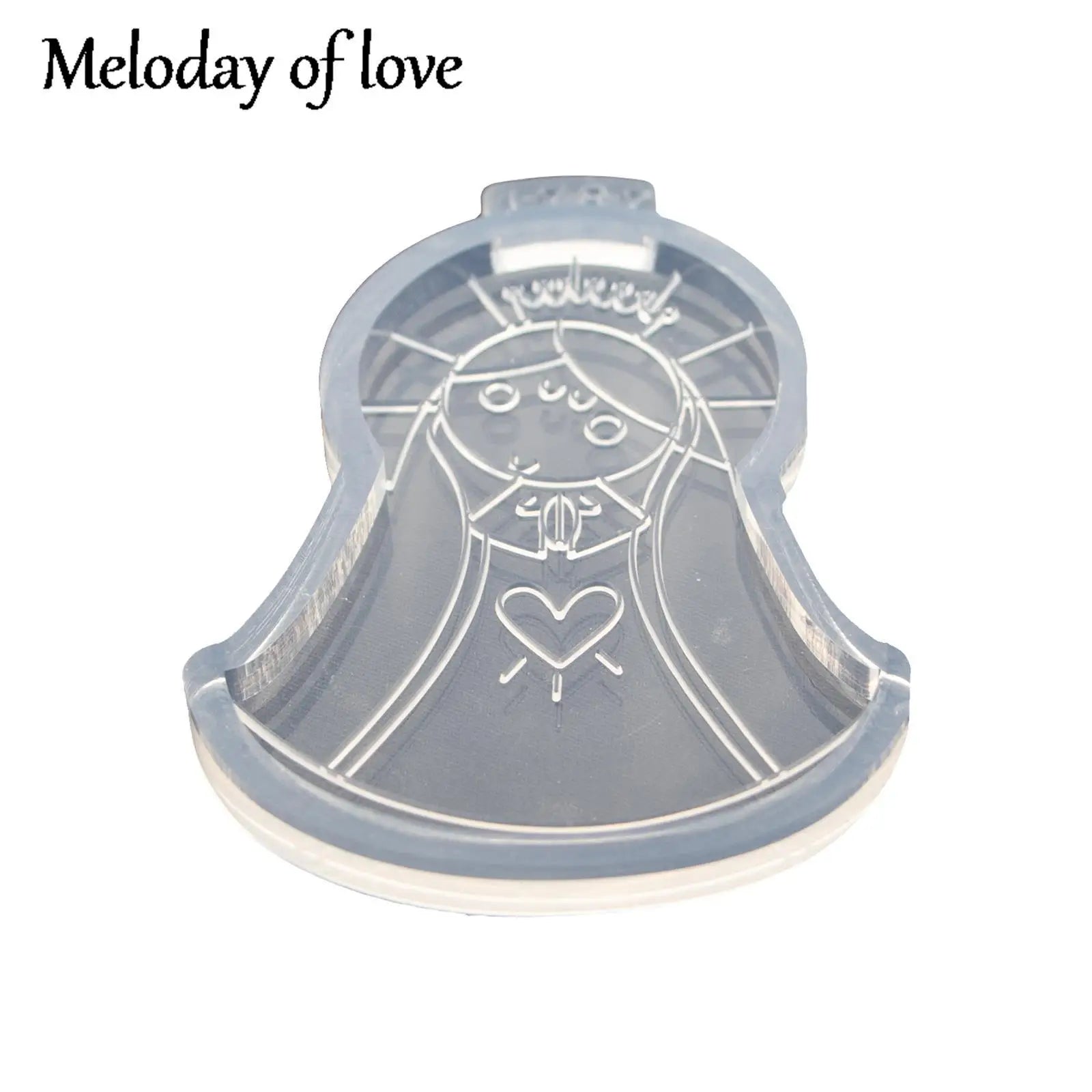 Glossy Girl Bikini Epoxy Silicone Resin Keychain Molds, Chocolate Fondant Sugarcraft Sugar Craft Swimsuit Molds DIY Cake DY1837