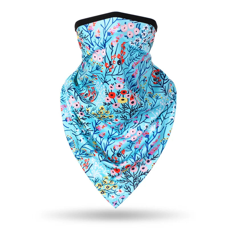 Sports Scarf for Cycling, Cooling Face Mask, Windproof Neck Gaiter, UV Protection Scarf for Beach, Fashion Bandana for Men Women