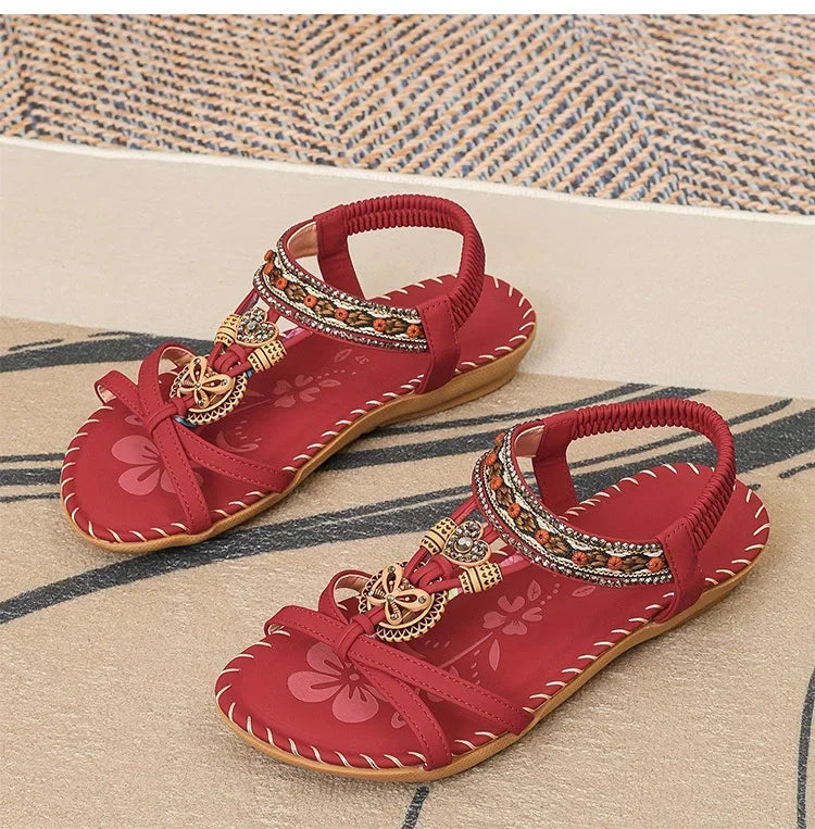 2025 New Women's Sandals Summer Sandals for Shoes Woman Colorful Beach Sandalias De Mujer Non-Slip Summer Footwear Women Mujer