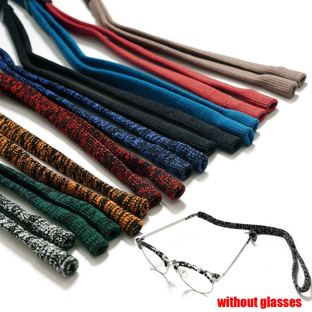 Non-Slip Glasses Rope Unisex Women Men's Outdoor Sports Chain Neck Holder Eyeglasses Ropes Elastic Sunglasses Holder Accessories