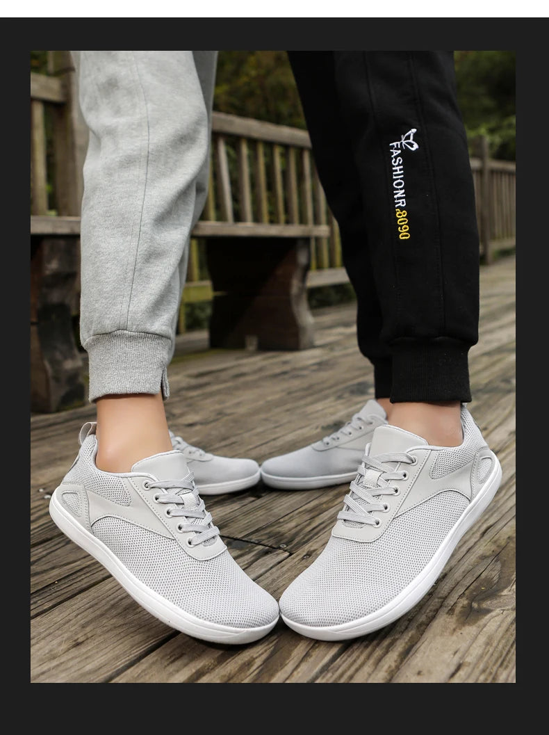 Wide-toed Shoes Men's Fashion Simple Casual Sports Shoes Barefoot Shoes Women's Jogging Shoes Walking Shoes