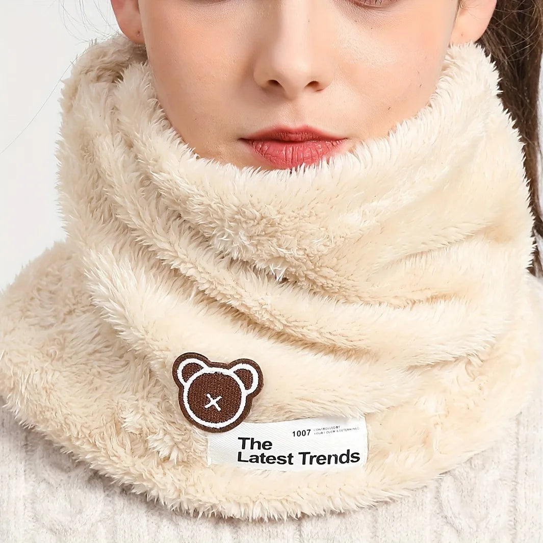 Sports Scarf Knitted Neck Warmer Fashion Soft Women Men Face Cover Winter Skating Running Hiking Thick Cold-proof Collar