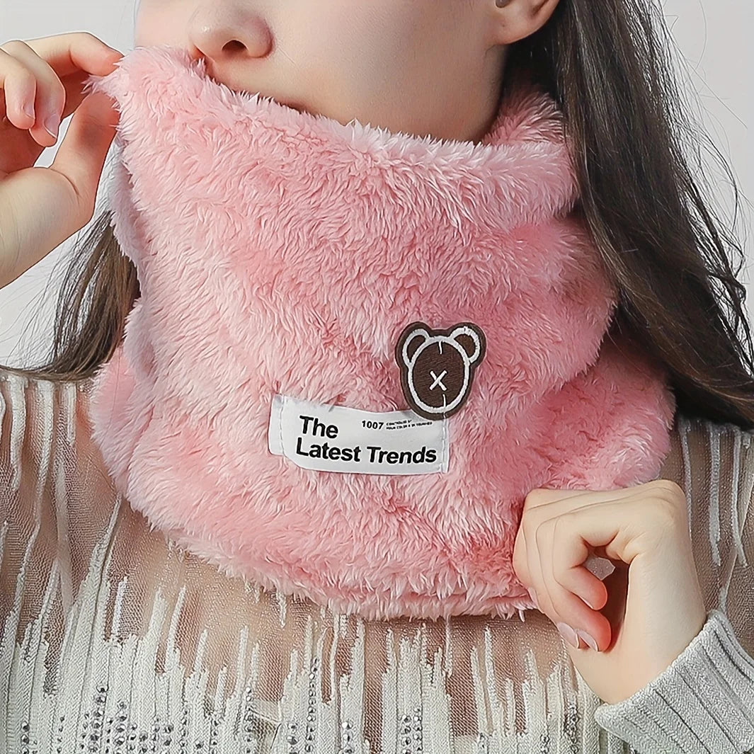 Sports Scarf Knitted Neck Warmer Fashion Soft Women Men Face Cover Winter Skating Running Hiking Thick Cold-proof Collar