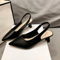 2024 New Summer Style Fashionable Comfortable Versatile Elegant and Wear-resistant Bag-toe Casual Back Strap Sandals