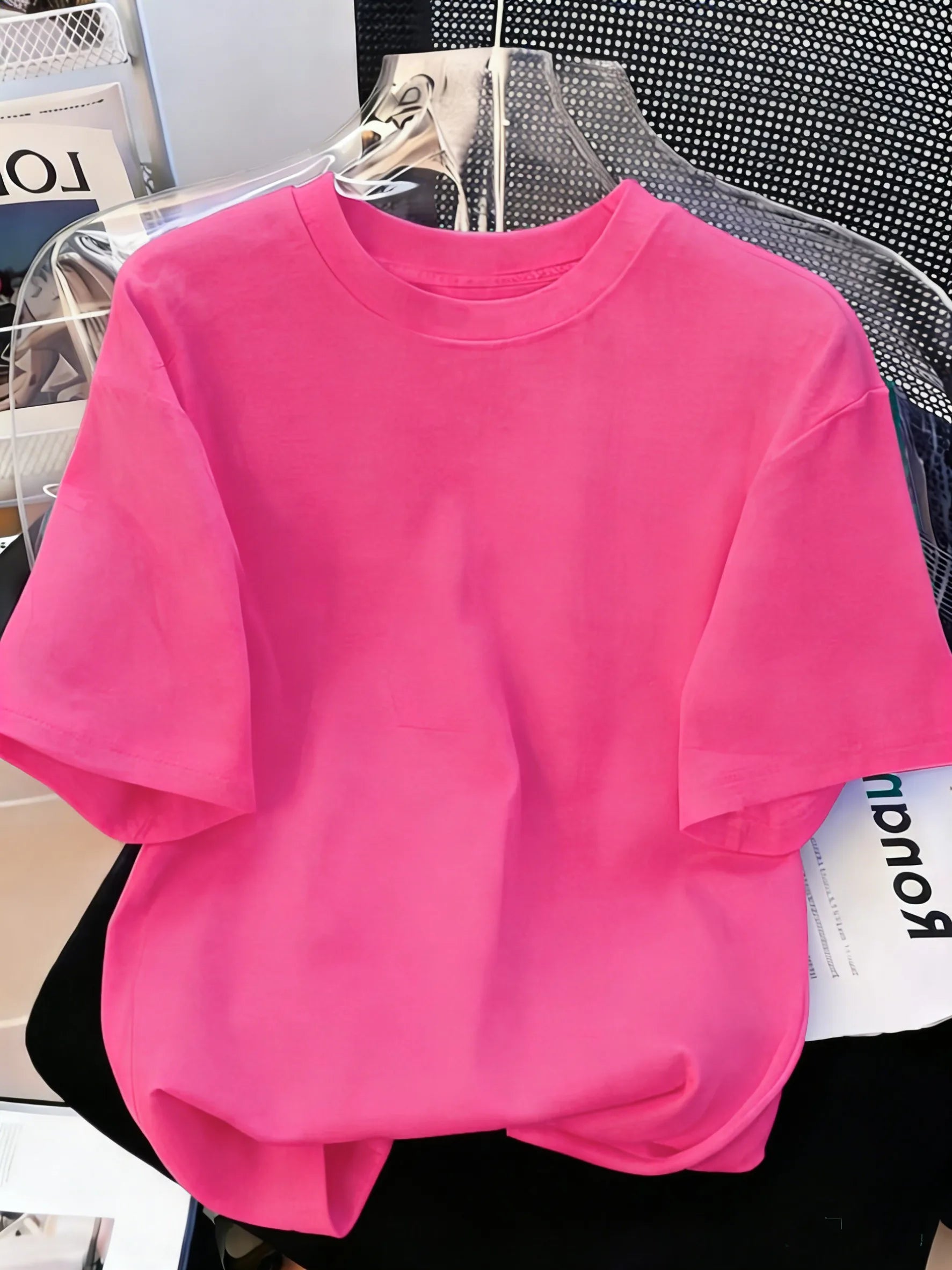 Solid Beach Summer T-Shirt For Man 21 Color S-3XL Cotton Short Sleeve All-Match Basics Street Streetwear Soft Breathable Clothes