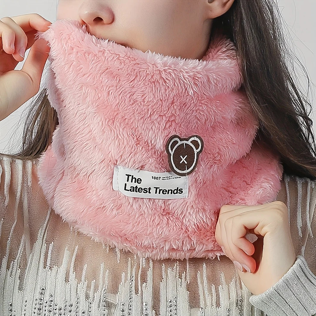 Sports Scarf Knitted Neck Warmer Fashion Soft Women Men Face Cover Winter Skating Running Hiking Thick Cold-proof Collar